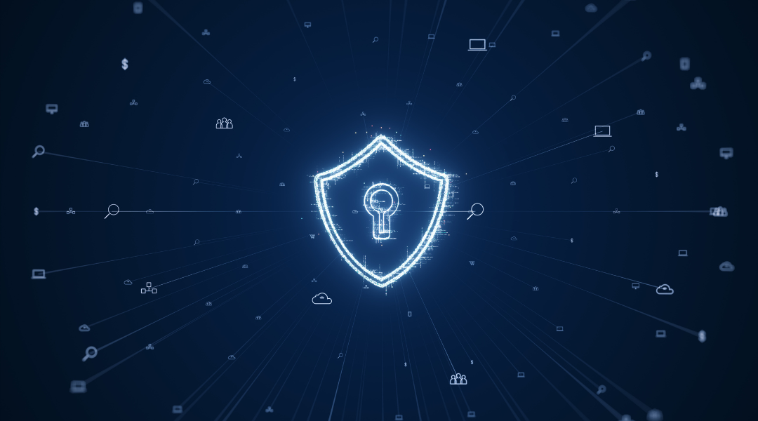 cybersecurity shield graphic MFA Hardening: Migrate to Security Defaults or CAP