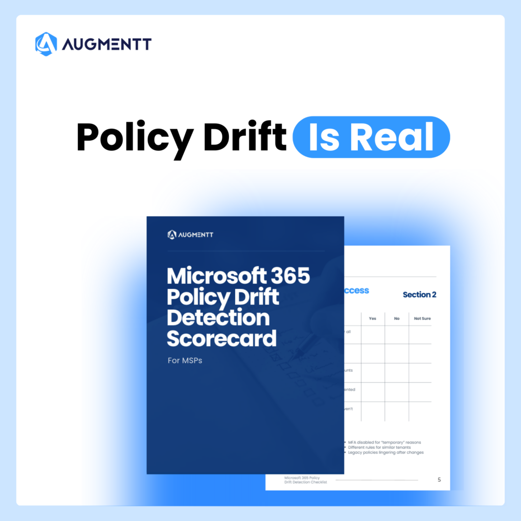 Microsoft 365 Policy Drift Detection Scorecard