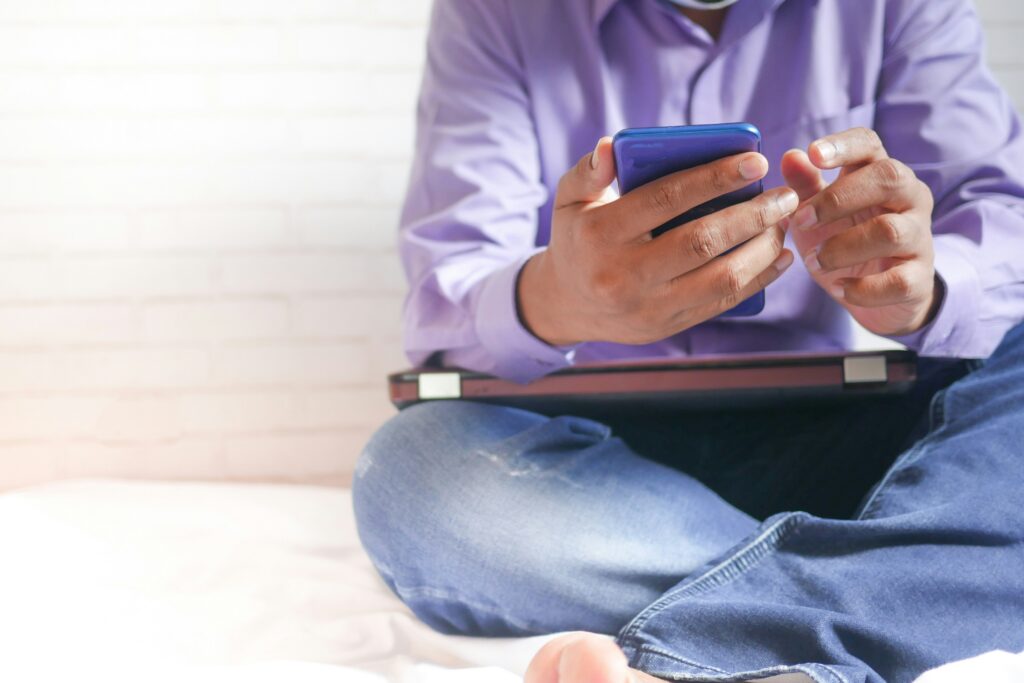 reading a phone